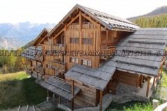 Le chalet en été