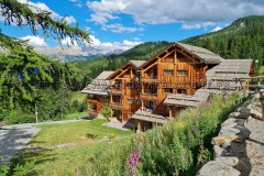 Le chalet en été