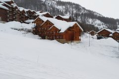 Le chalet en hiver