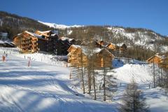 Le chalet de la dame blanche  en hiver