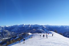 Piste de ski - Sommet du rocher noir